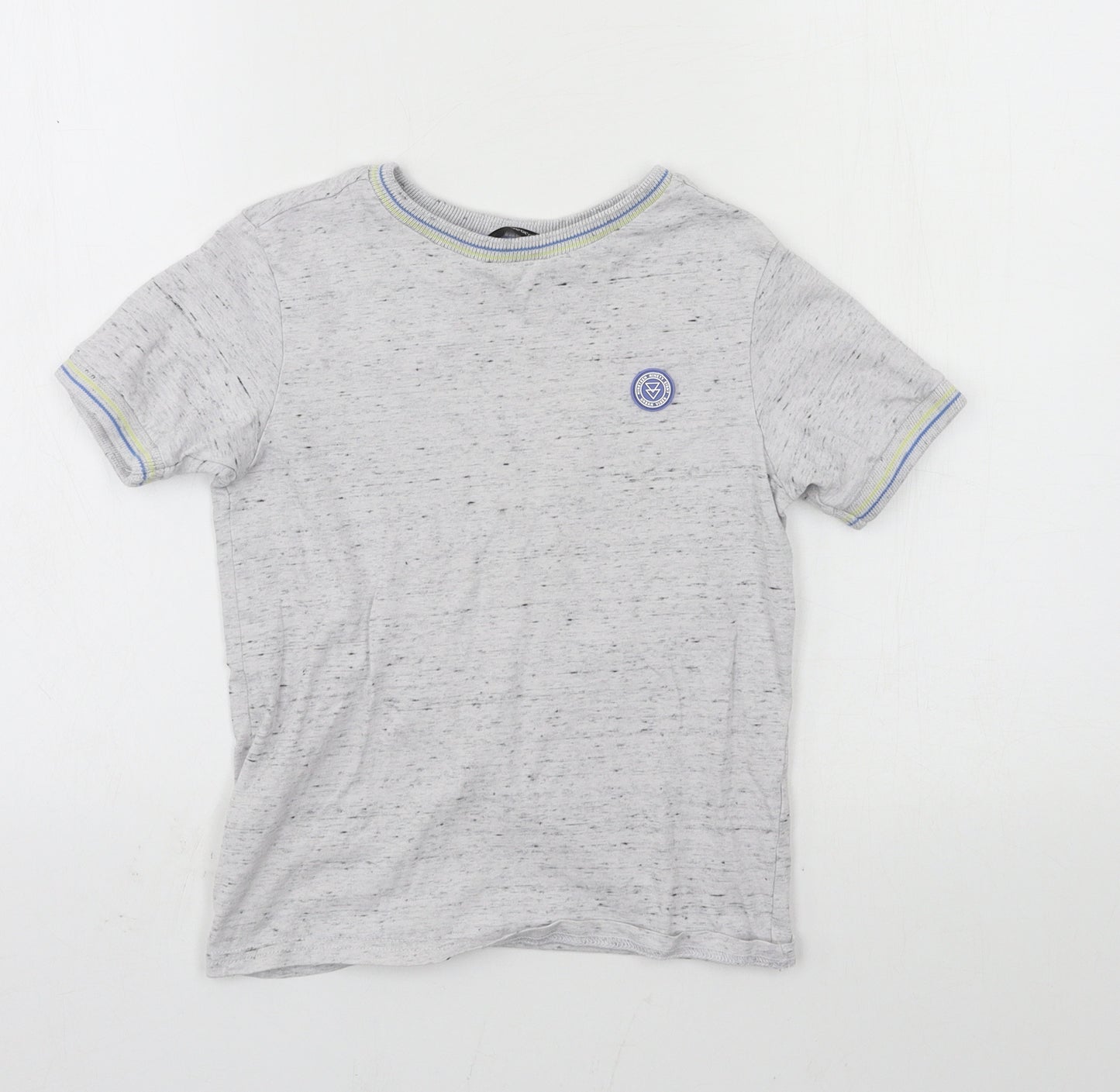 George Boys Grey  Jersey Basic T-Shirt Size 6-7 Years