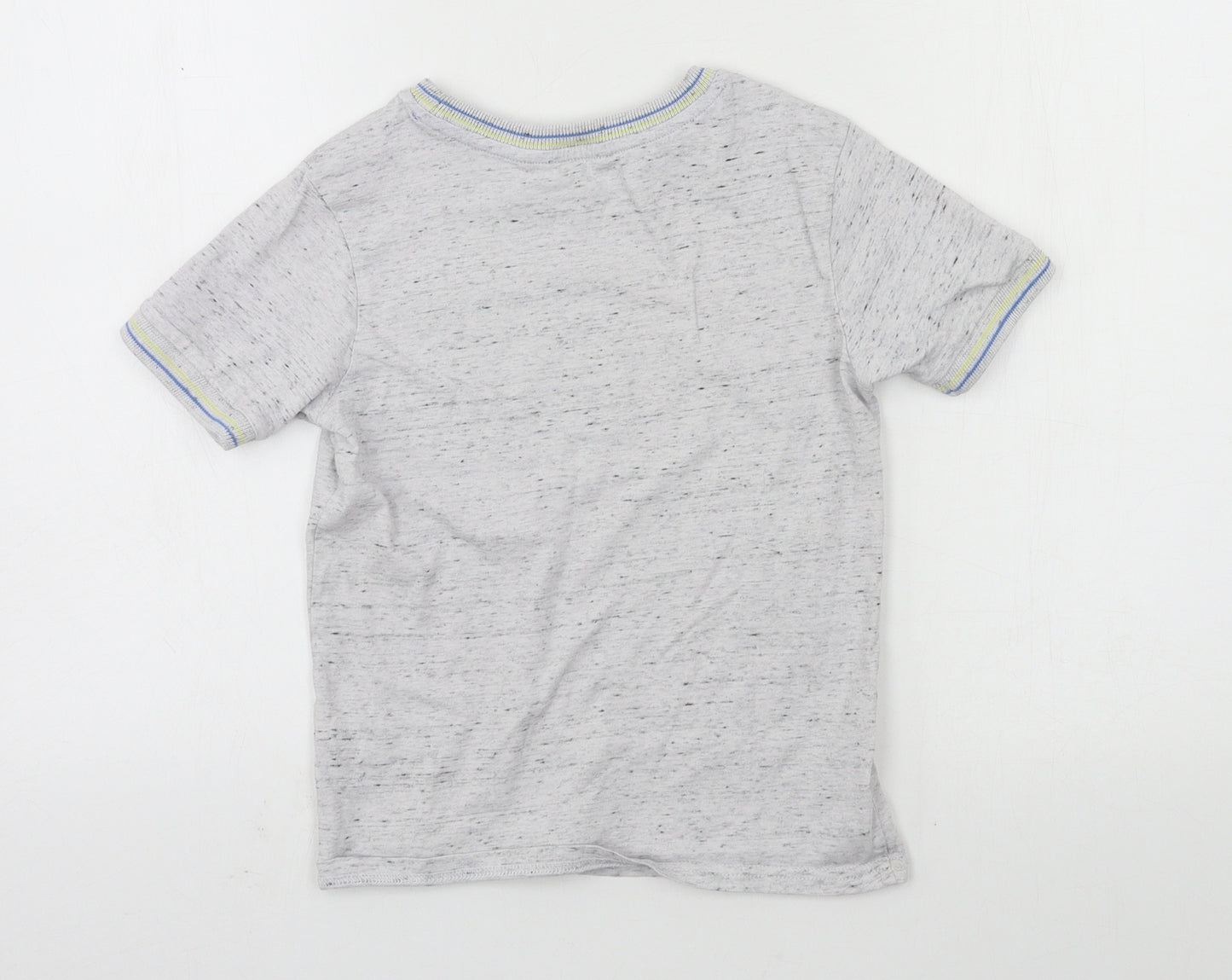 George Boys Grey  Jersey Basic T-Shirt Size 6-7 Years