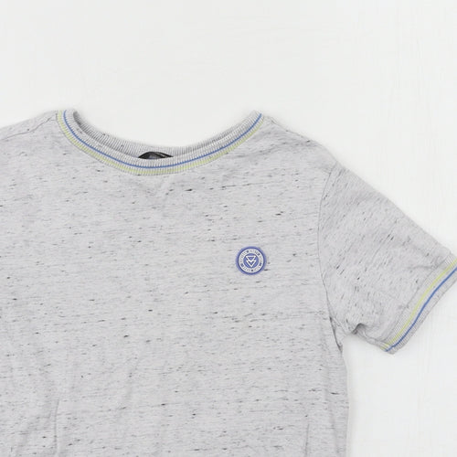 George Boys Grey  Jersey Basic T-Shirt Size 6-7 Years