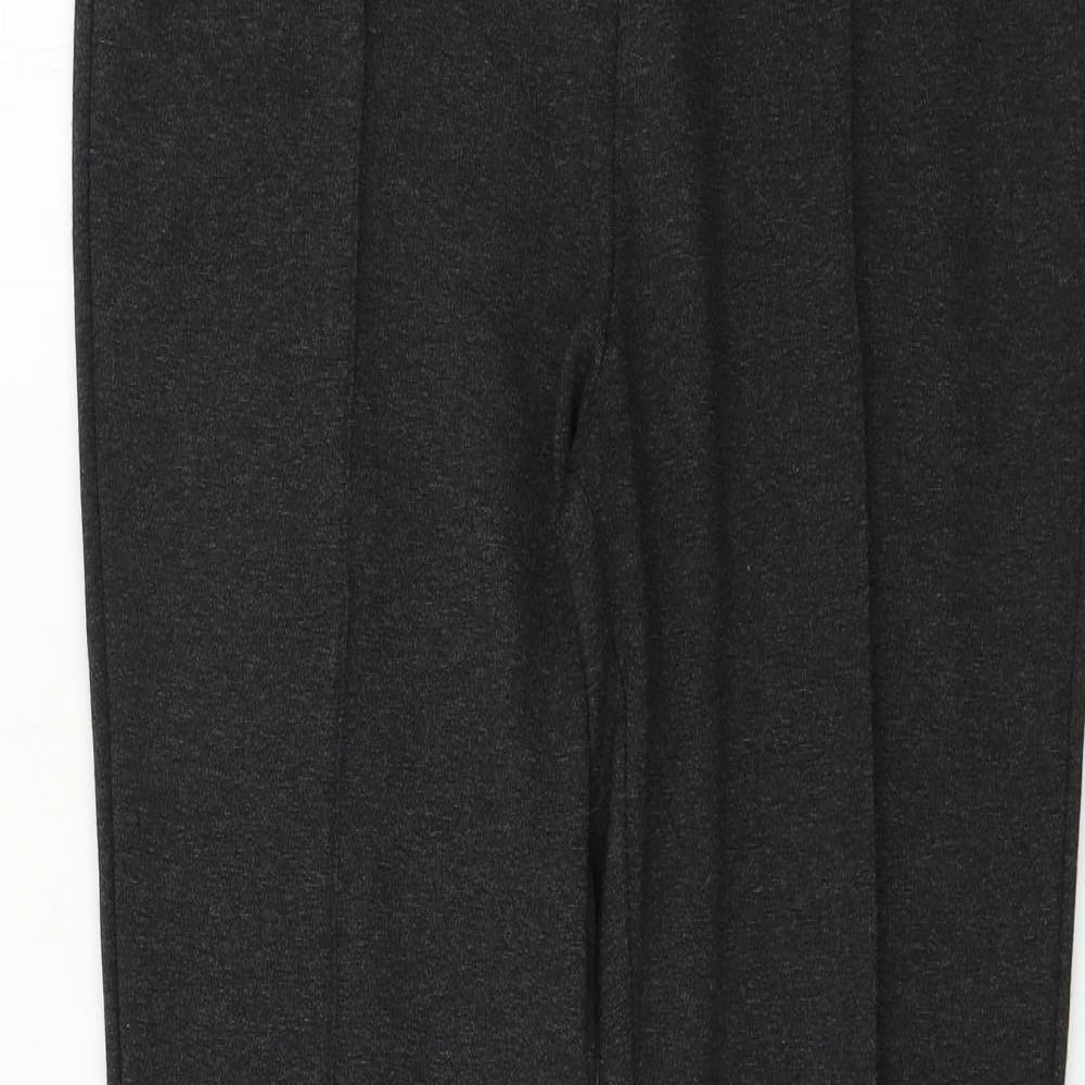 Marks and Spencer Womens Grey  Jersey Capri Leggings Size 14 L27 in