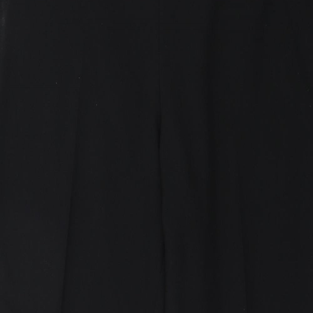 Marks and Spencer Womens Black   Trousers  Size 14 L28 in