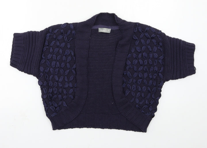 Per Una Womens Black  Knit Cardigan Jumper Size 12