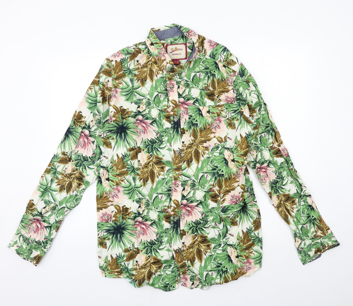 Joe Browns Mens Multicoloured Floral   Button-Up Size M