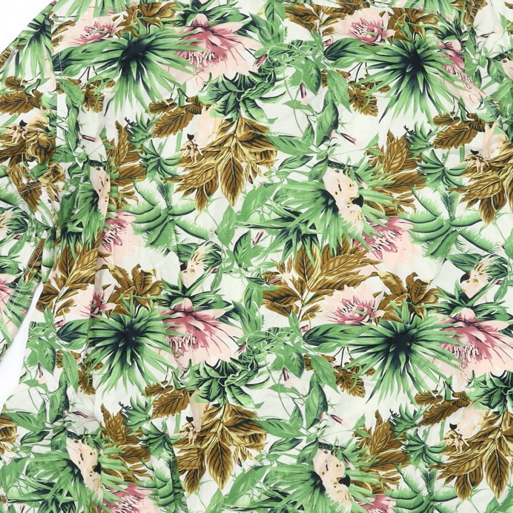 Joe Browns Mens Multicoloured Floral   Button-Up Size M