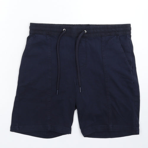 Zara Mens Blue   Bermuda Shorts Size M