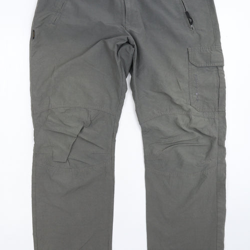 HS Outerwear Mens Grey   Cargo Trousers Size 34 L29 in