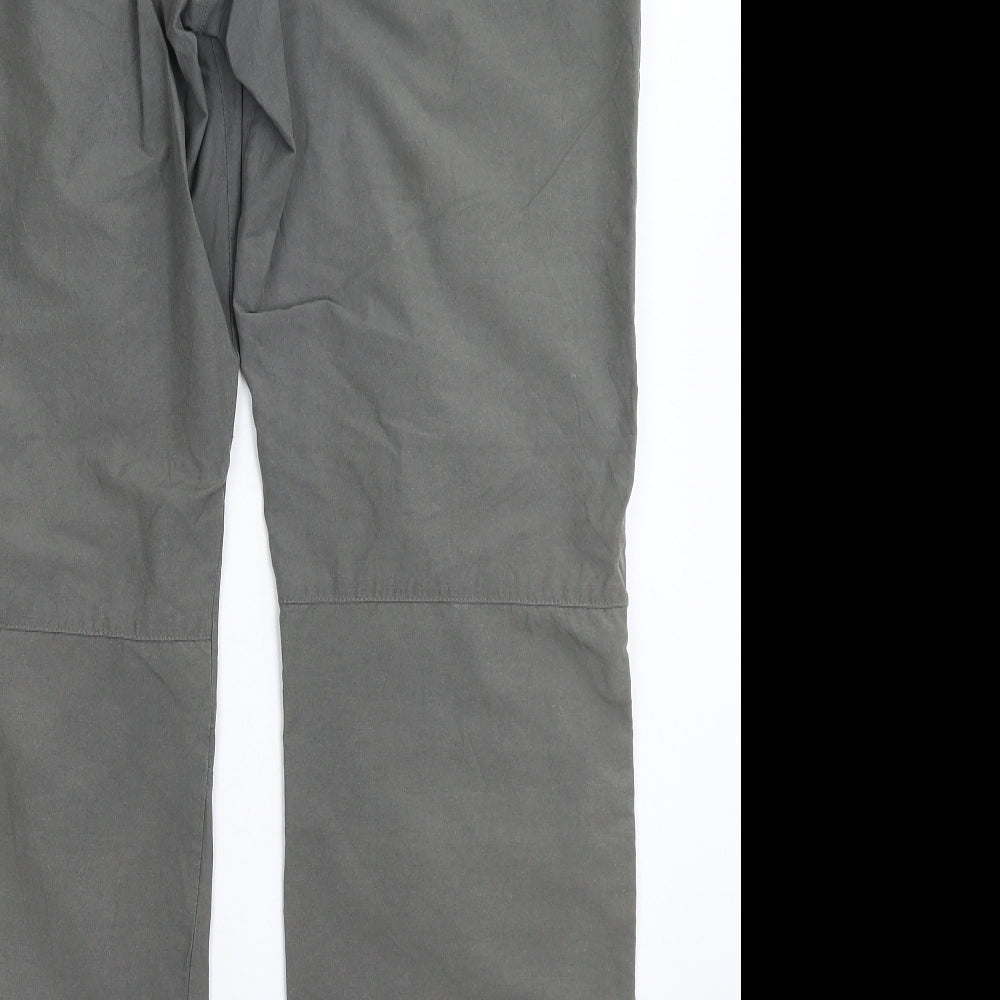 HS Outerwear Mens Grey   Cargo Trousers Size 34 L29 in