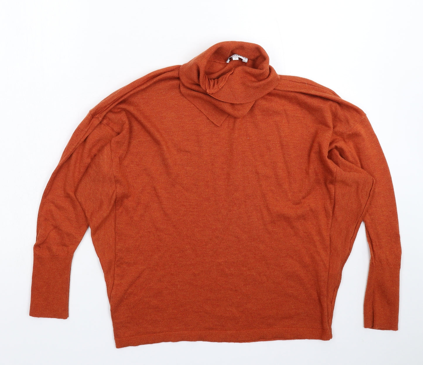Warehouse Womens Brown  Knit Pullover Jumper Size S  - Oversized