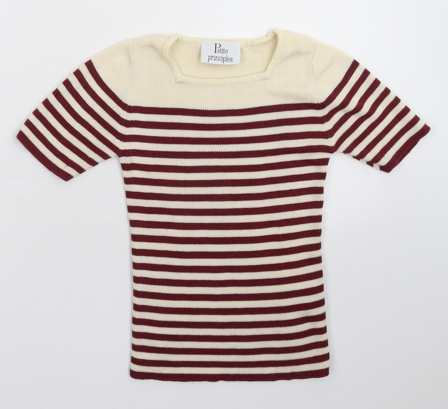 Principles Womens Multicoloured Striped  Pullover Jumper Size 10