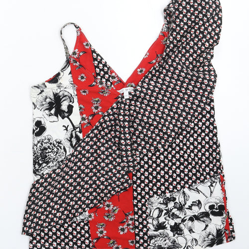 NEXT Womens Multicoloured Floral  Basic Tank Size 10