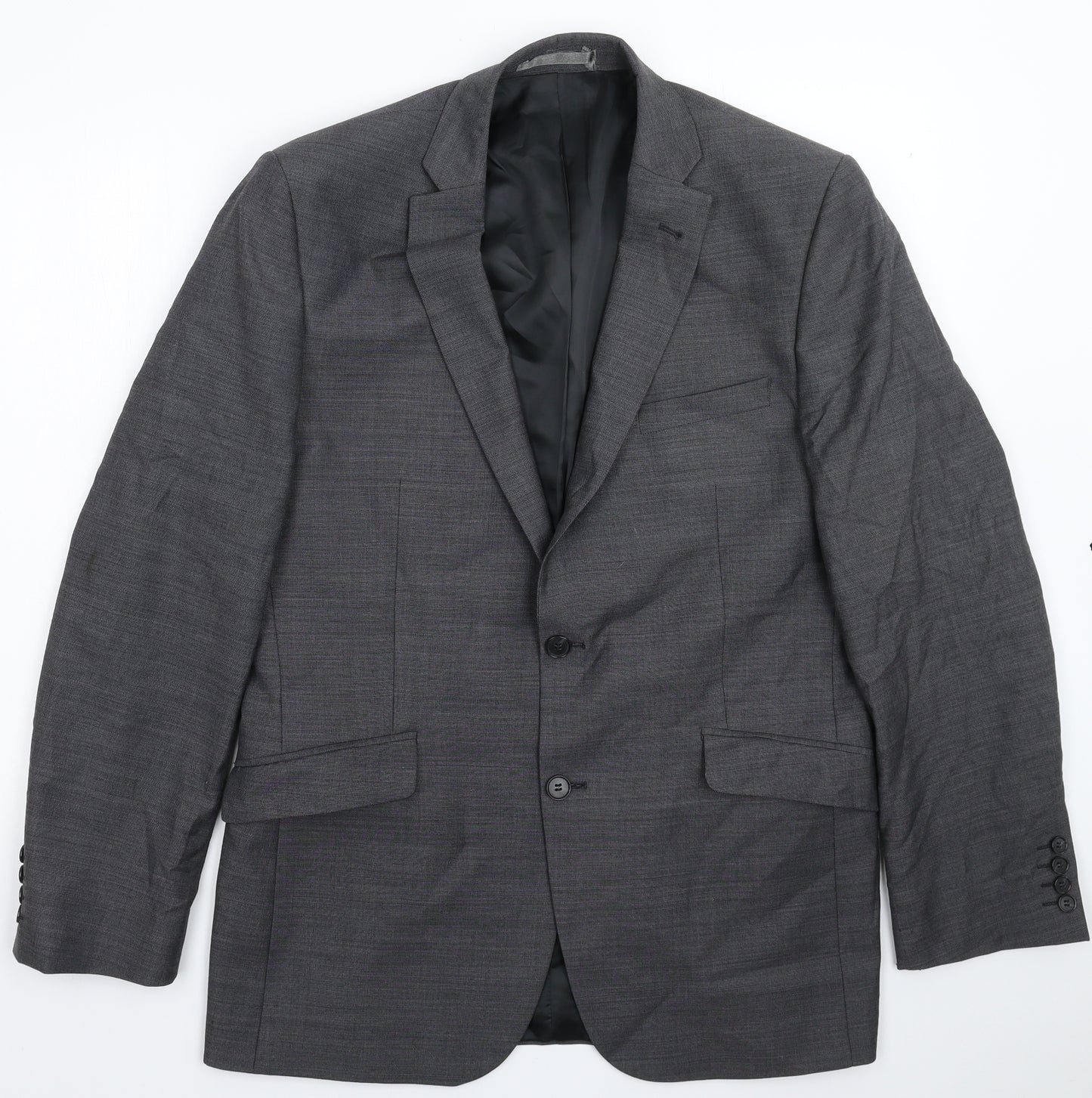 Racing Green Mens Grey   Jacket Suit Jacket Size 42