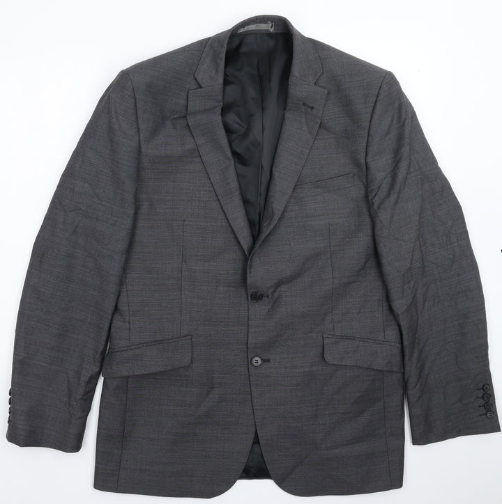 Racing Green Mens Grey   Jacket Suit Jacket Size 42