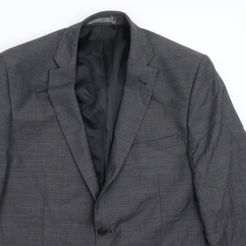 Racing Green Mens Grey   Jacket Suit Jacket Size 42