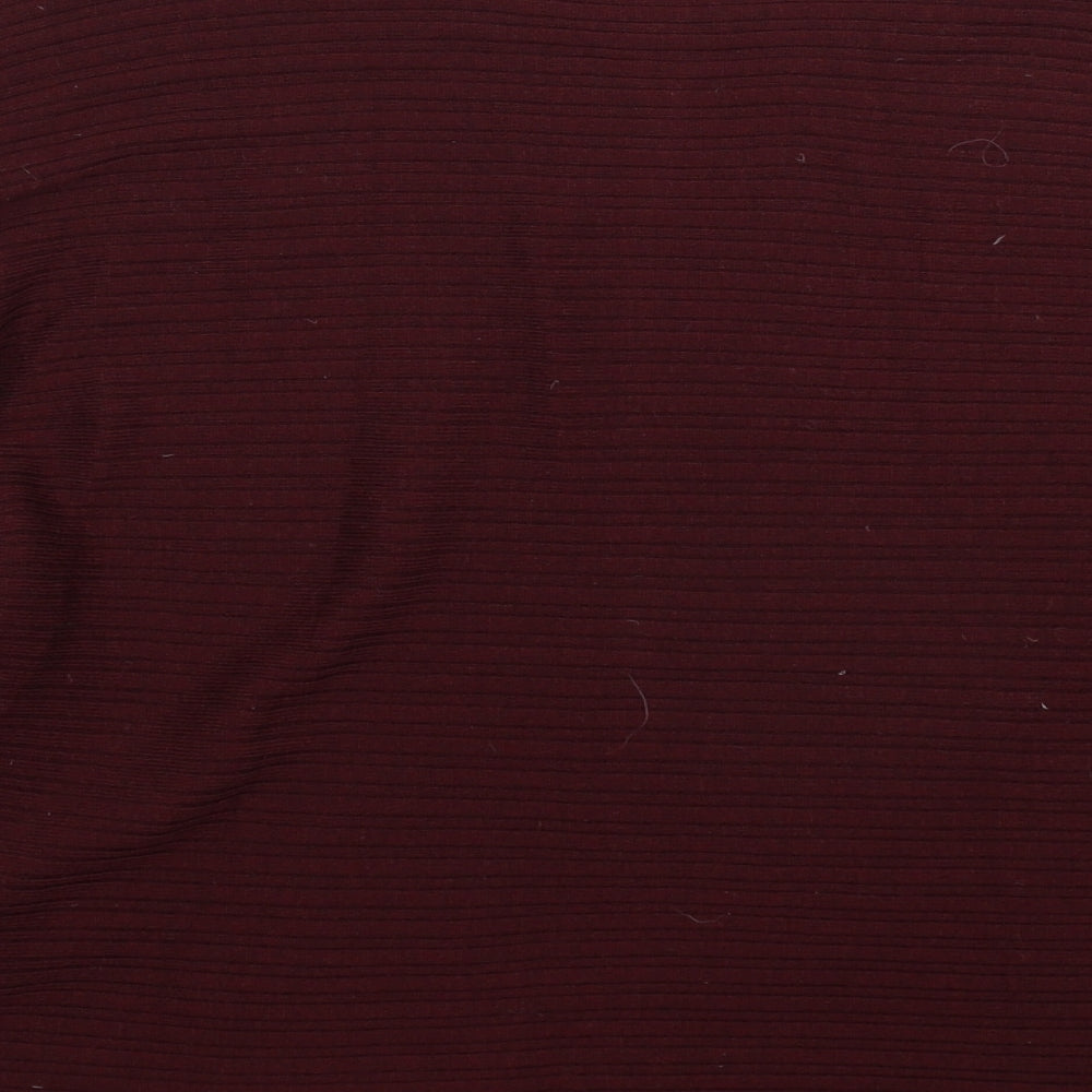 F&F Womens Brown  Knit Pullover Jumper Size 12