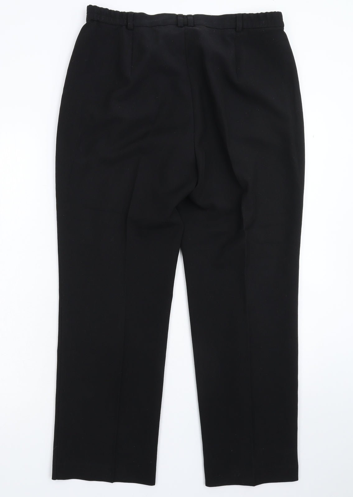 Marks and Spencer Womens Black   Trousers  Size 12 L25 in