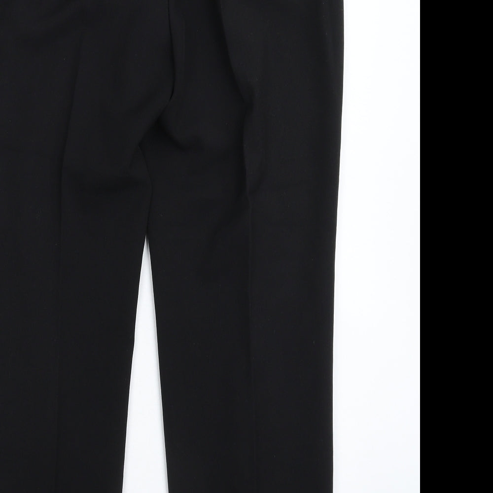 Marks and Spencer Womens Black   Trousers  Size 12 L25 in