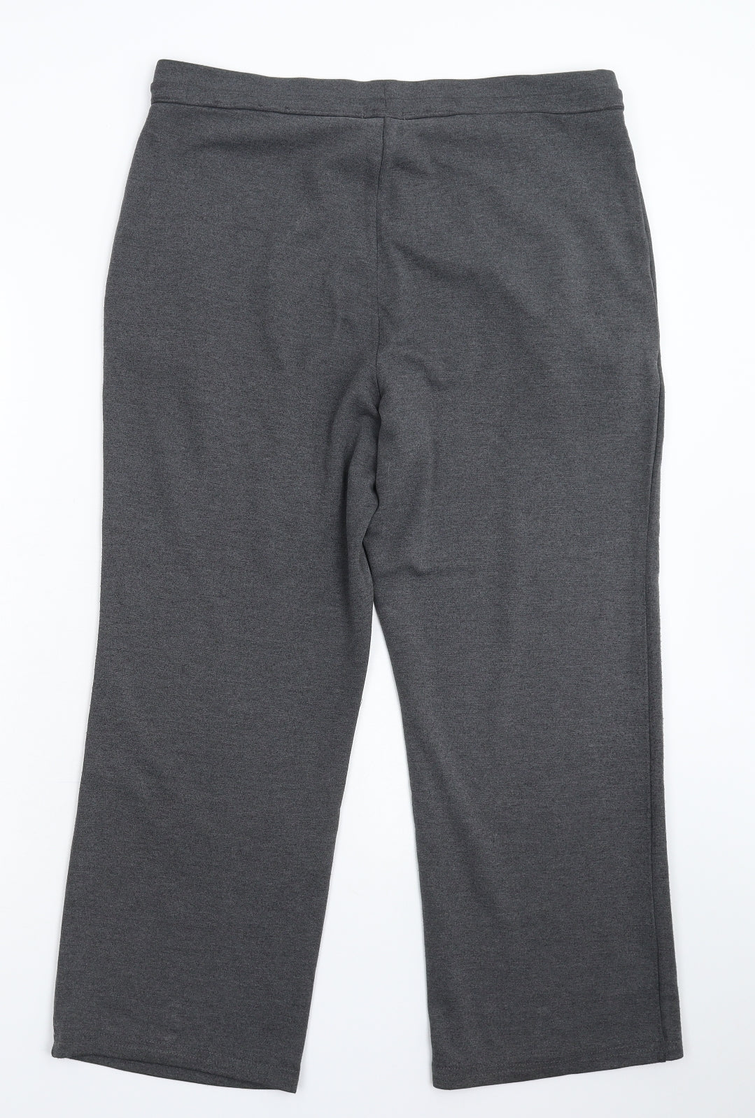 DASH Womens Grey   Trousers  Size 14 L26 in