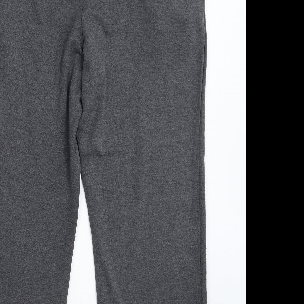 DASH Womens Grey   Trousers  Size 14 L26 in