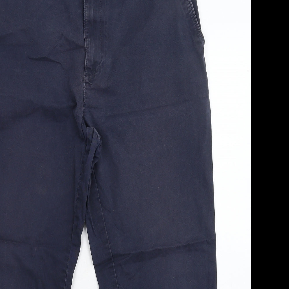 Marks and Spencer Mens Blue   Chino Trousers Size 36 L27 in