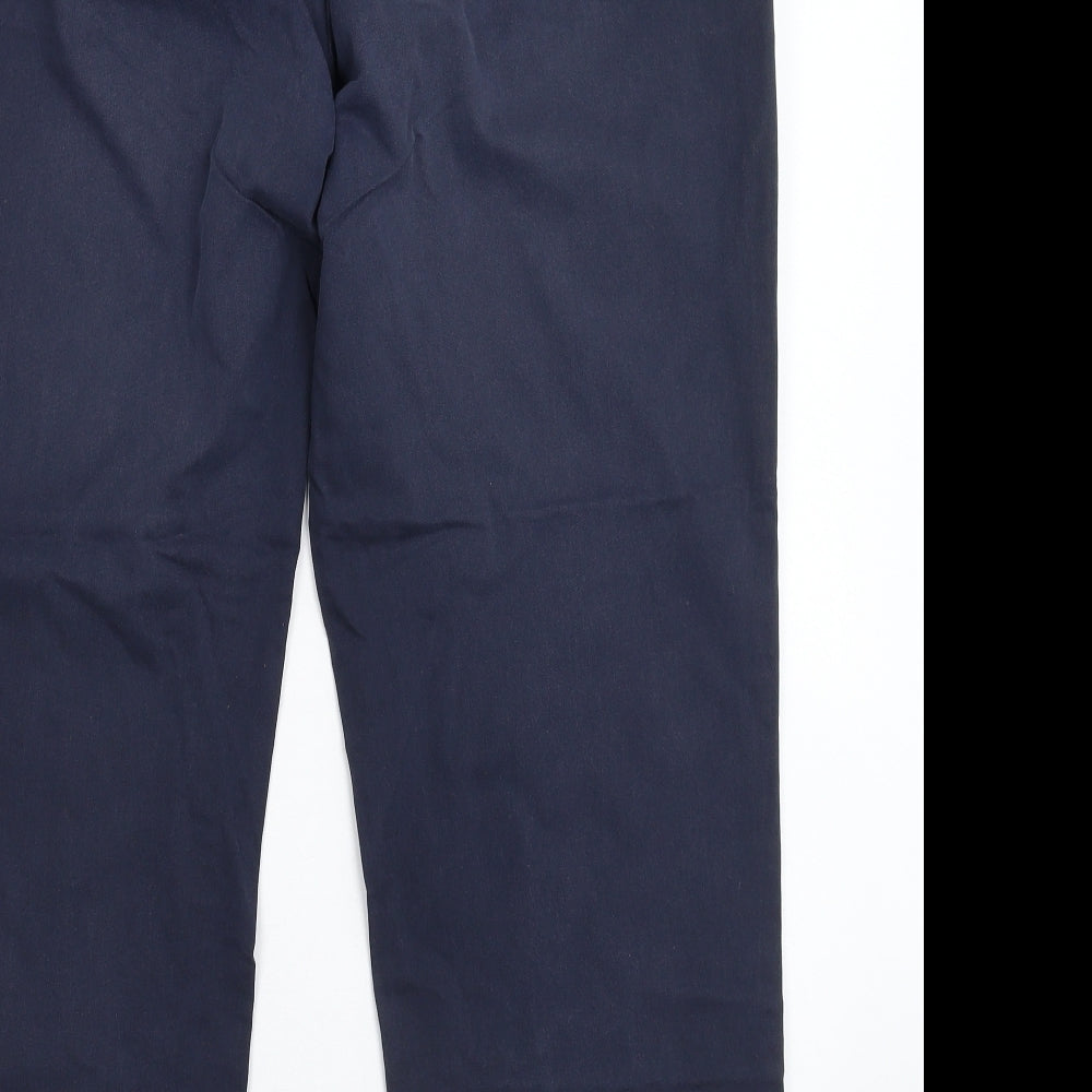 Marks and Spencer Mens Blue   Chino Trousers Size 36 L27 in