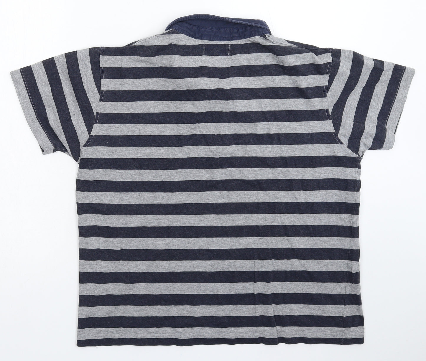 Peter Werth Womens Multicoloured Striped  Basic Polo Size L