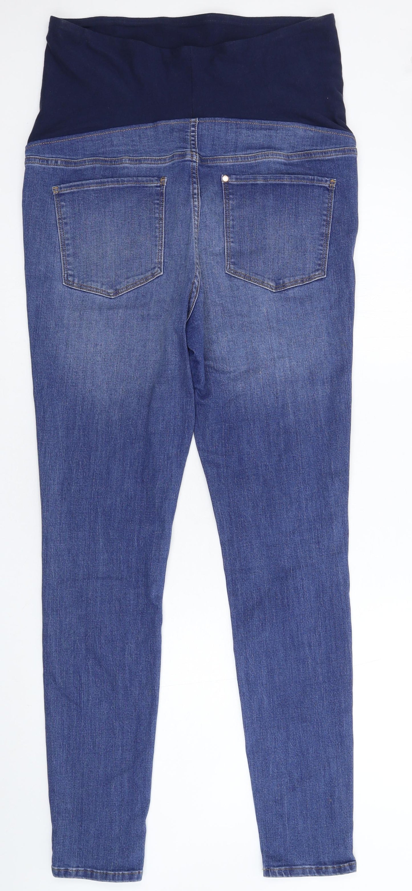 H&M Womens Blue  Denim Skinny Jeans Size L L29 in