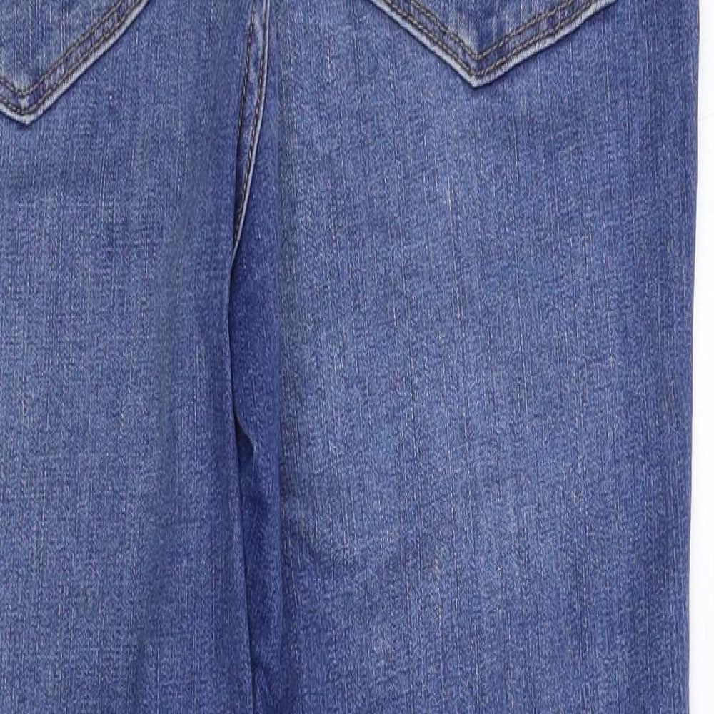 H&M Womens Blue  Denim Skinny Jeans Size L L29 in
