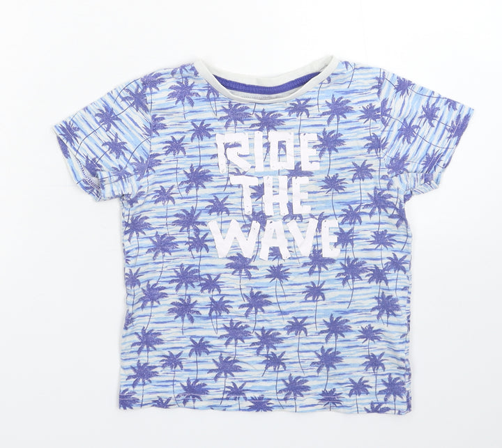 Peacocks Boys Multicoloured Basic T-Shirt Size 6-7 Years