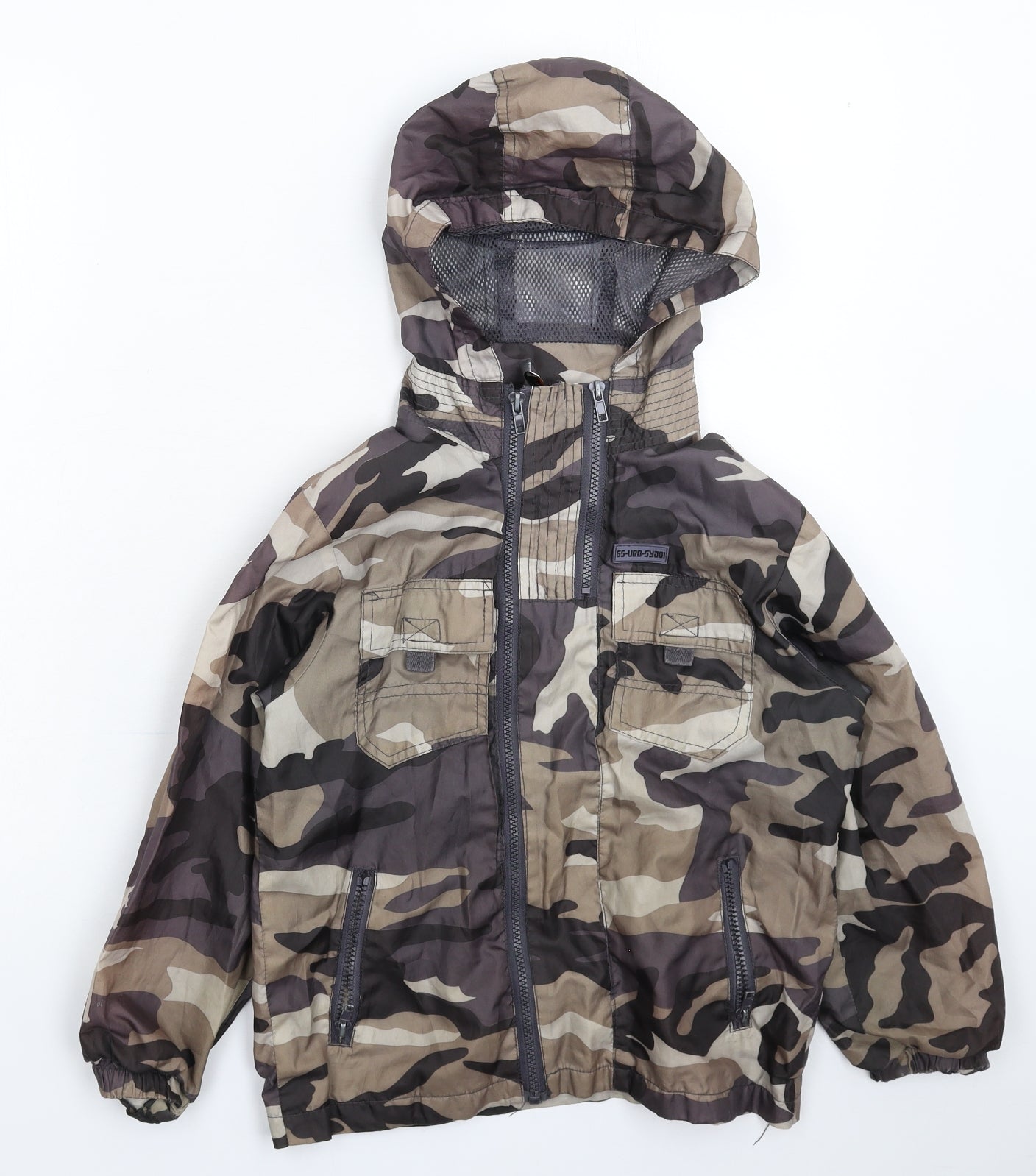 Urban Outlaws Boys Multicoloured Camouflage  Jacket  Size 7-8 Years