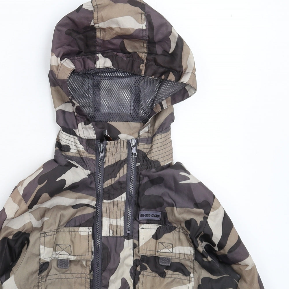 Urban Outlaws Boys Multicoloured Camouflage  Jacket  Size 7-8 Years