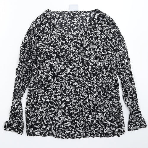 Mamalicious Womens Black   Basic Blouse Size M