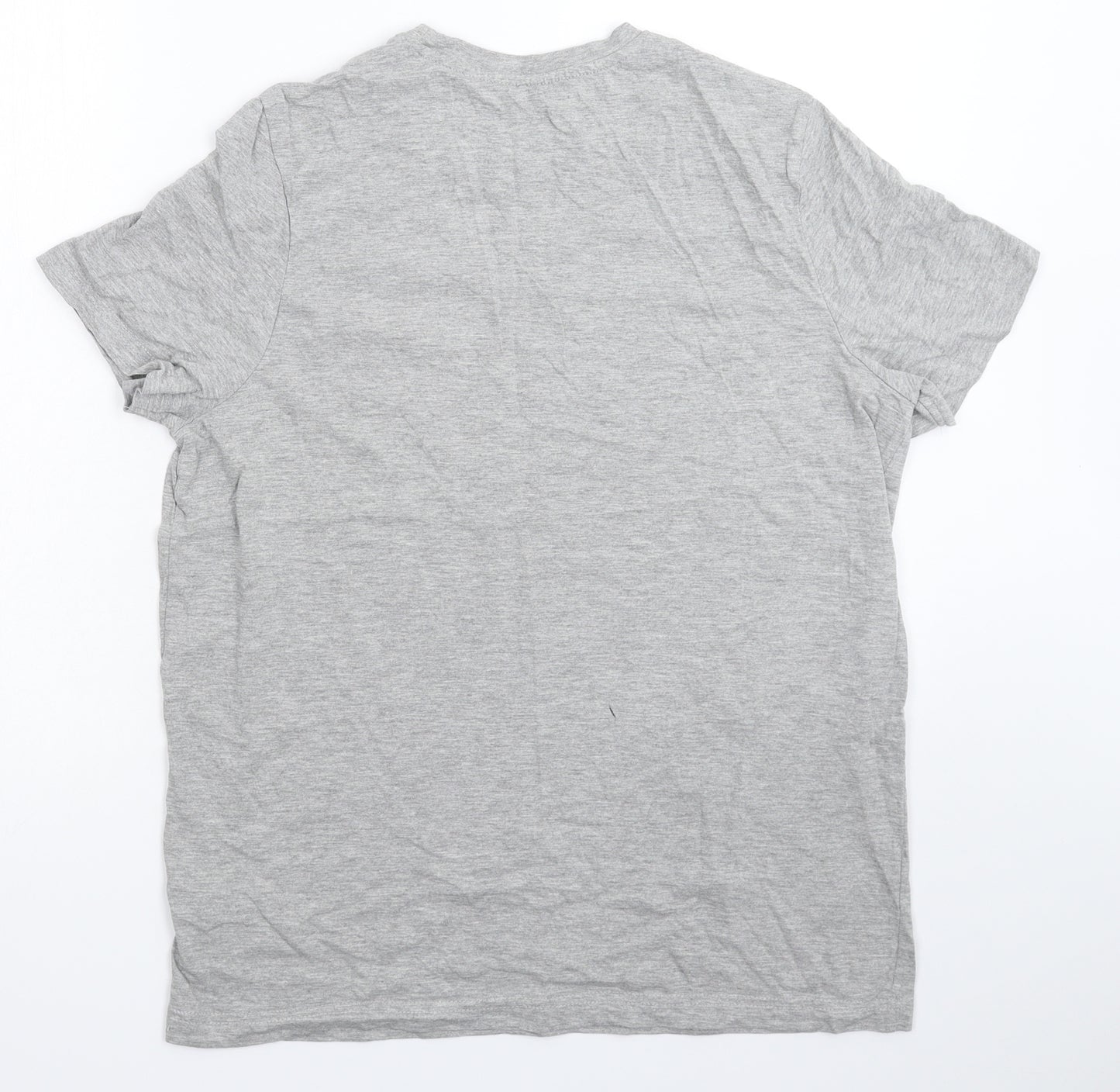 TU Mens Grey    T-Shirt Size M