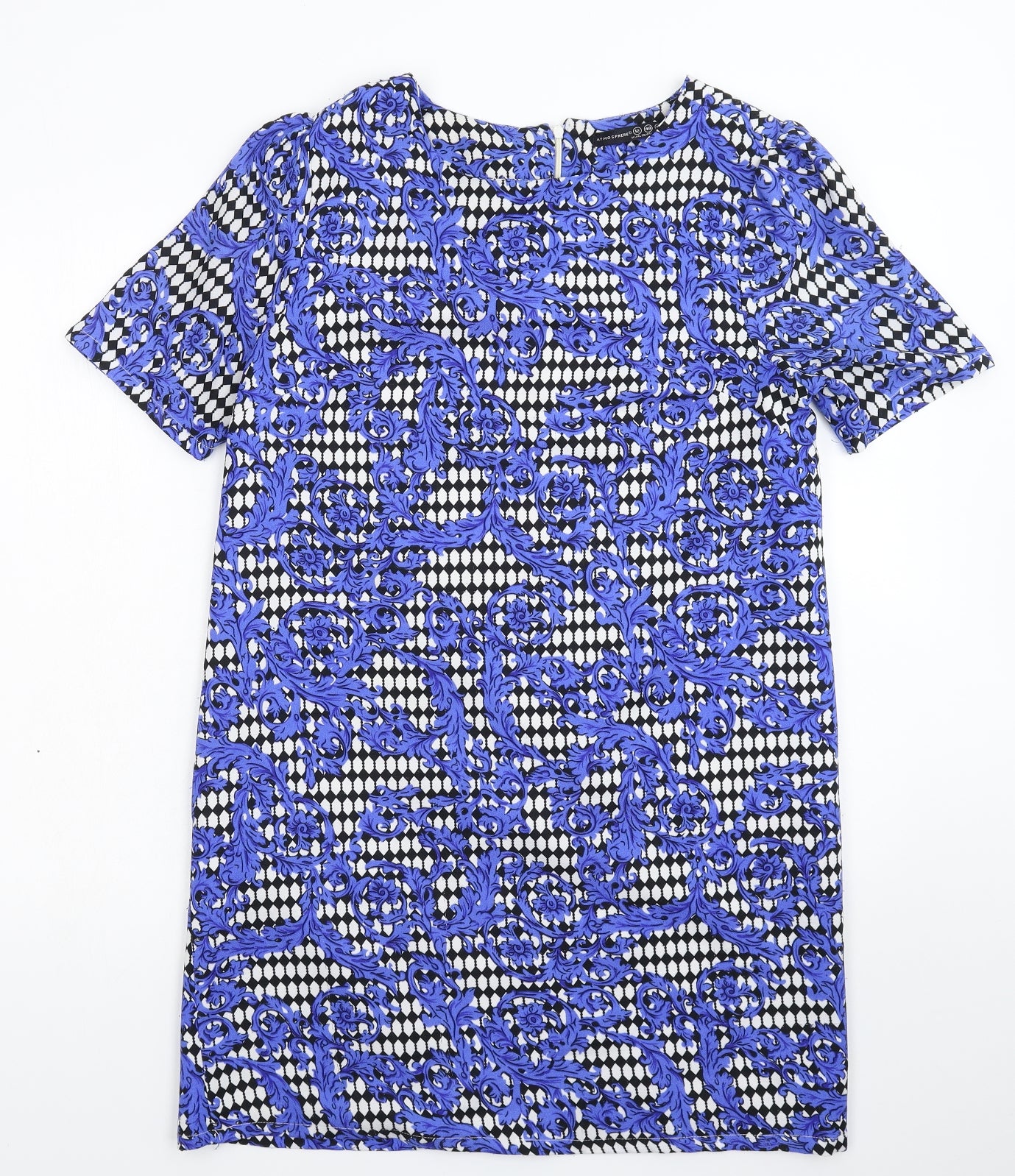 Atmosphere Womens Multicoloured Geometric  Mini  Size 12