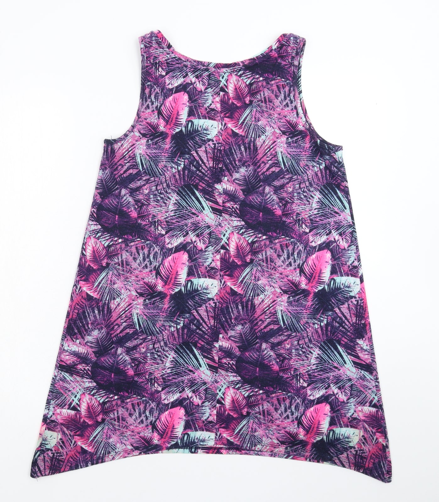 George Womens Multicoloured Floral  Basic Tank Size 10