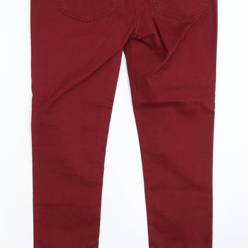 NEXT Womens Brown  Denim Skinny Jeans Size 10 L30 in