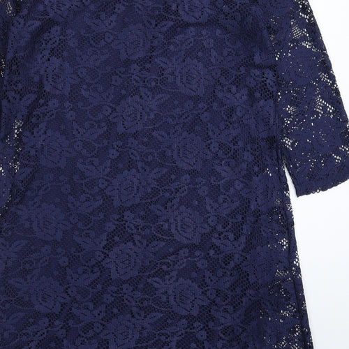 George Womens Blue   A-Line  Size 12