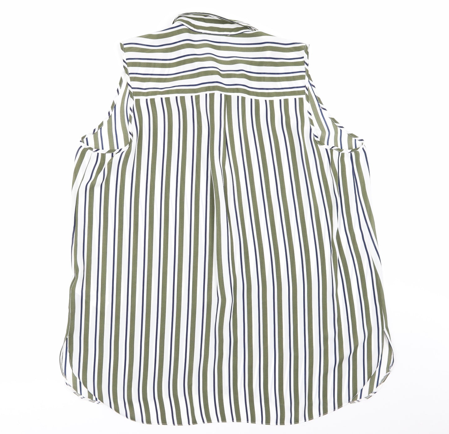 Primark Womens Multicoloured Striped  Basic Blouse Size 20