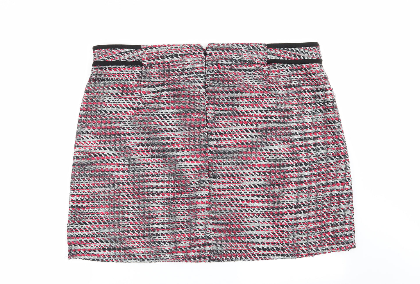 TU Womens Multicoloured Geometric  Flare Skirt Size 20