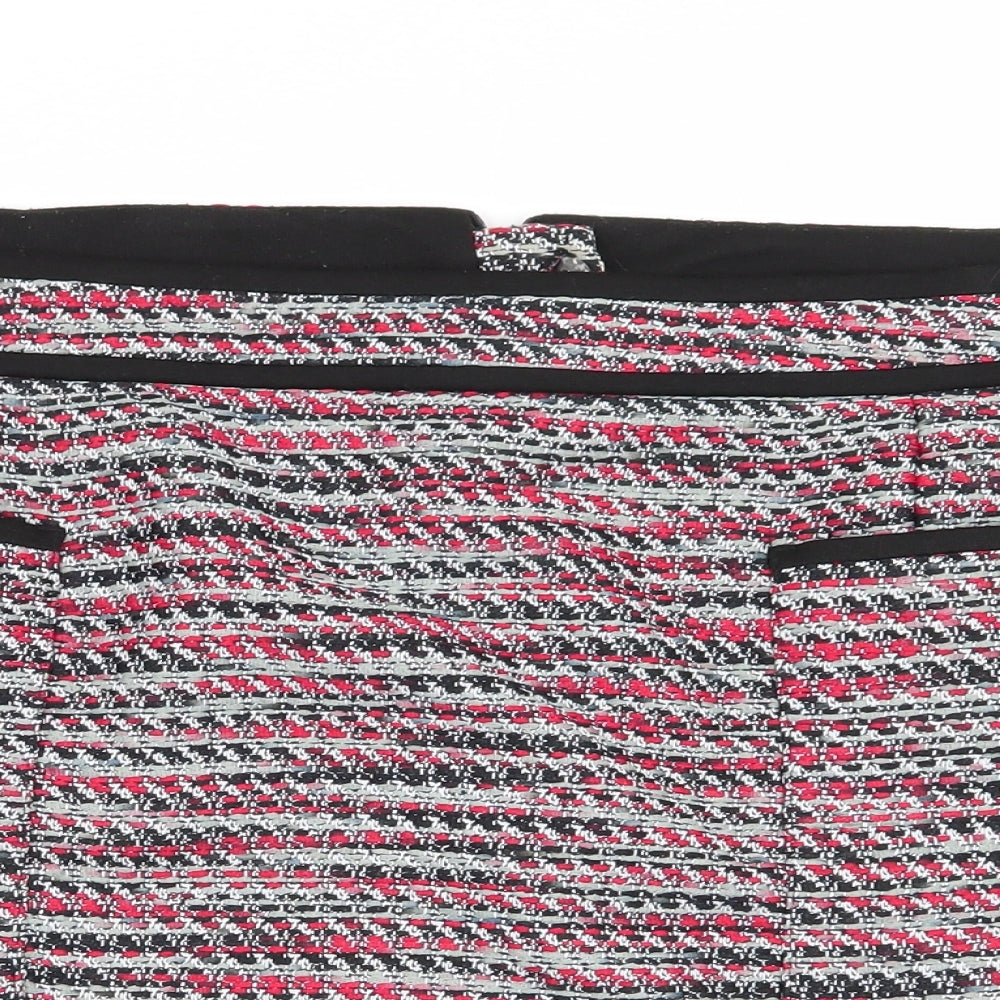 TU Womens Multicoloured Geometric  Flare Skirt Size 20