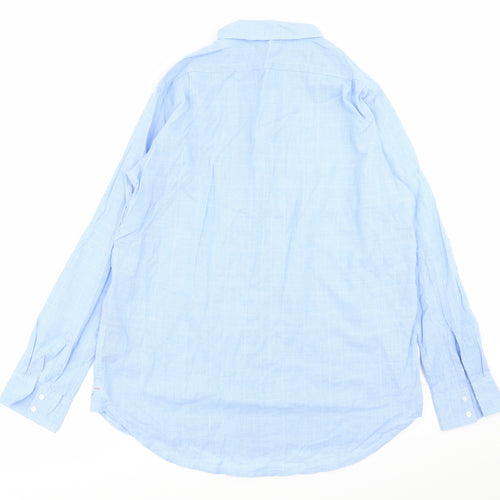 Buffalo Mens Blue    Button-Up Size S