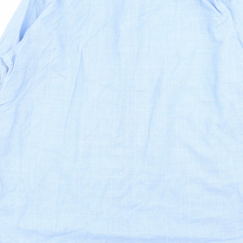 Buffalo Mens Blue    Button-Up Size S