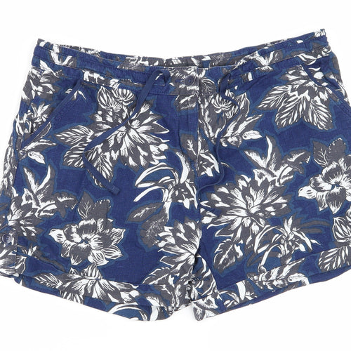NEXT Womens Multicoloured Floral  Chino Shorts Size 14