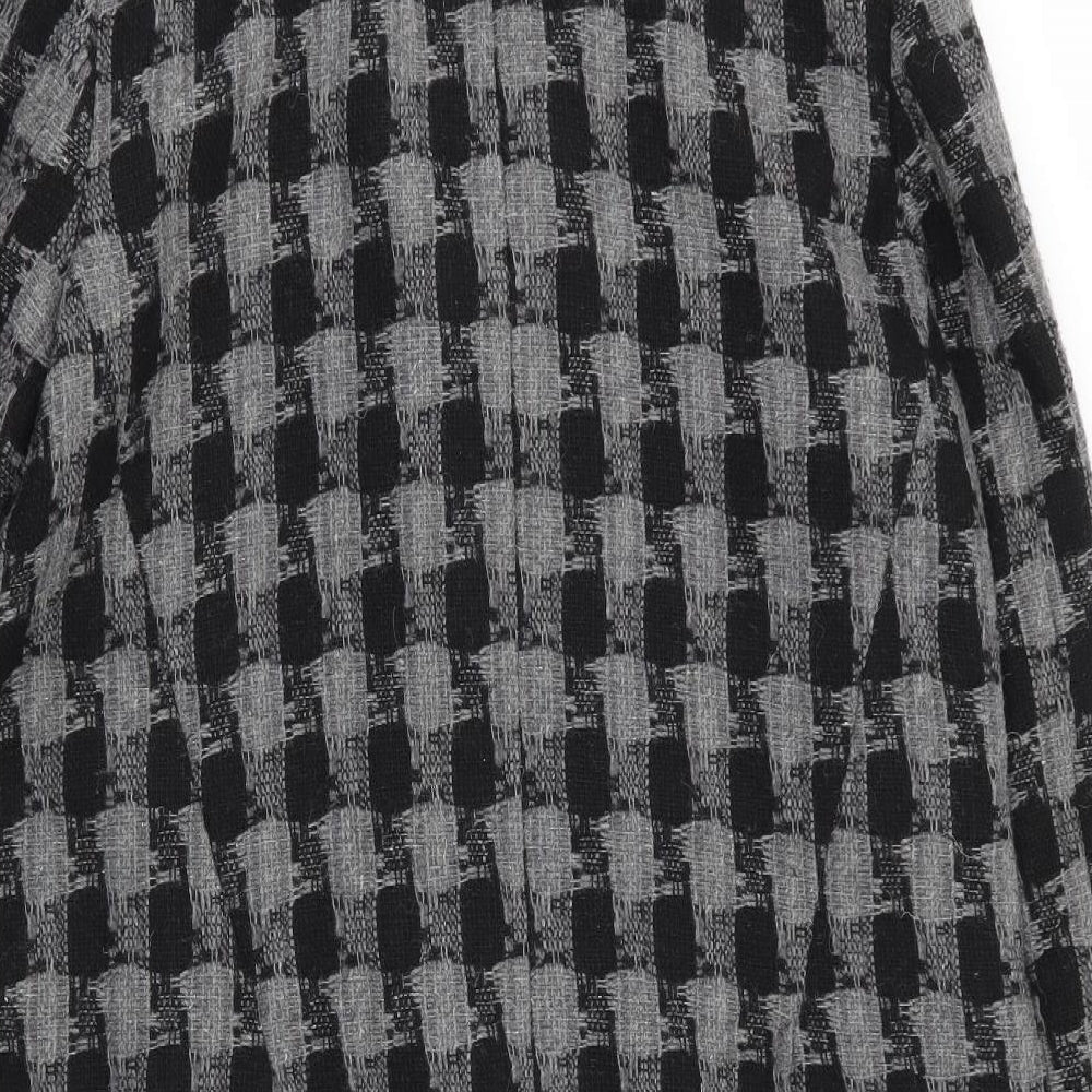 Tuchuzy ? Womens Multicoloured Geometric  Overcoat Coat Size 14