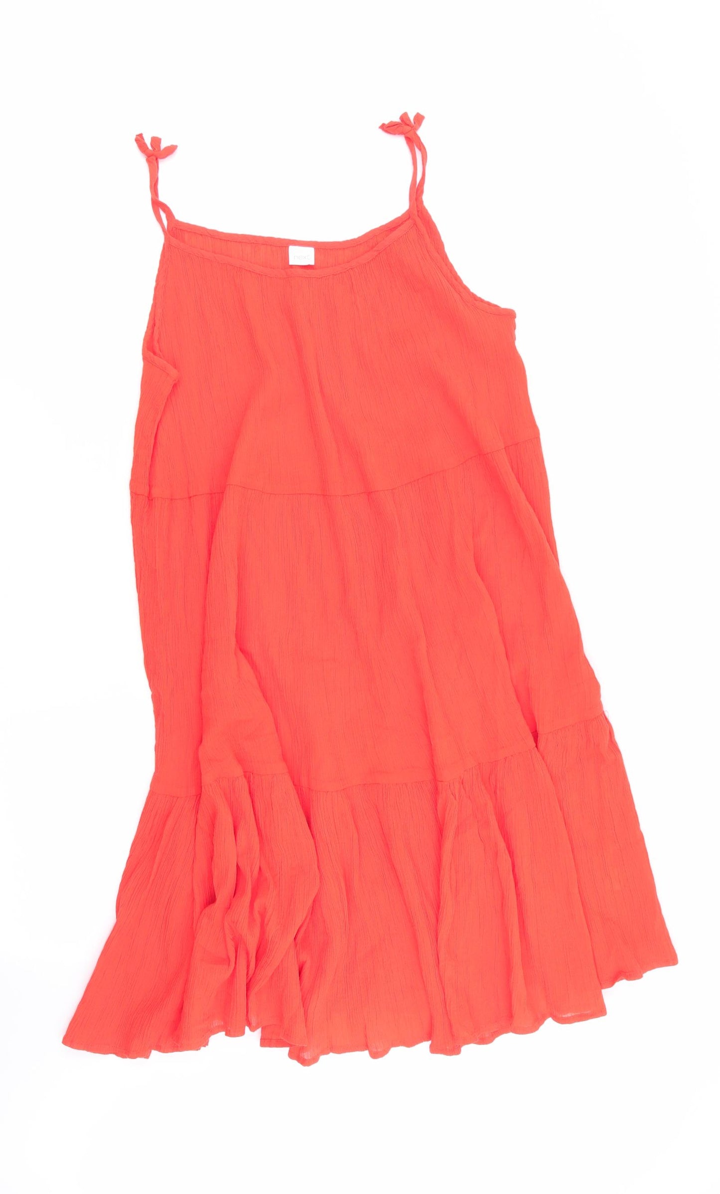 NEXT Girls Orange   Fit & Flare  Size 16 Years