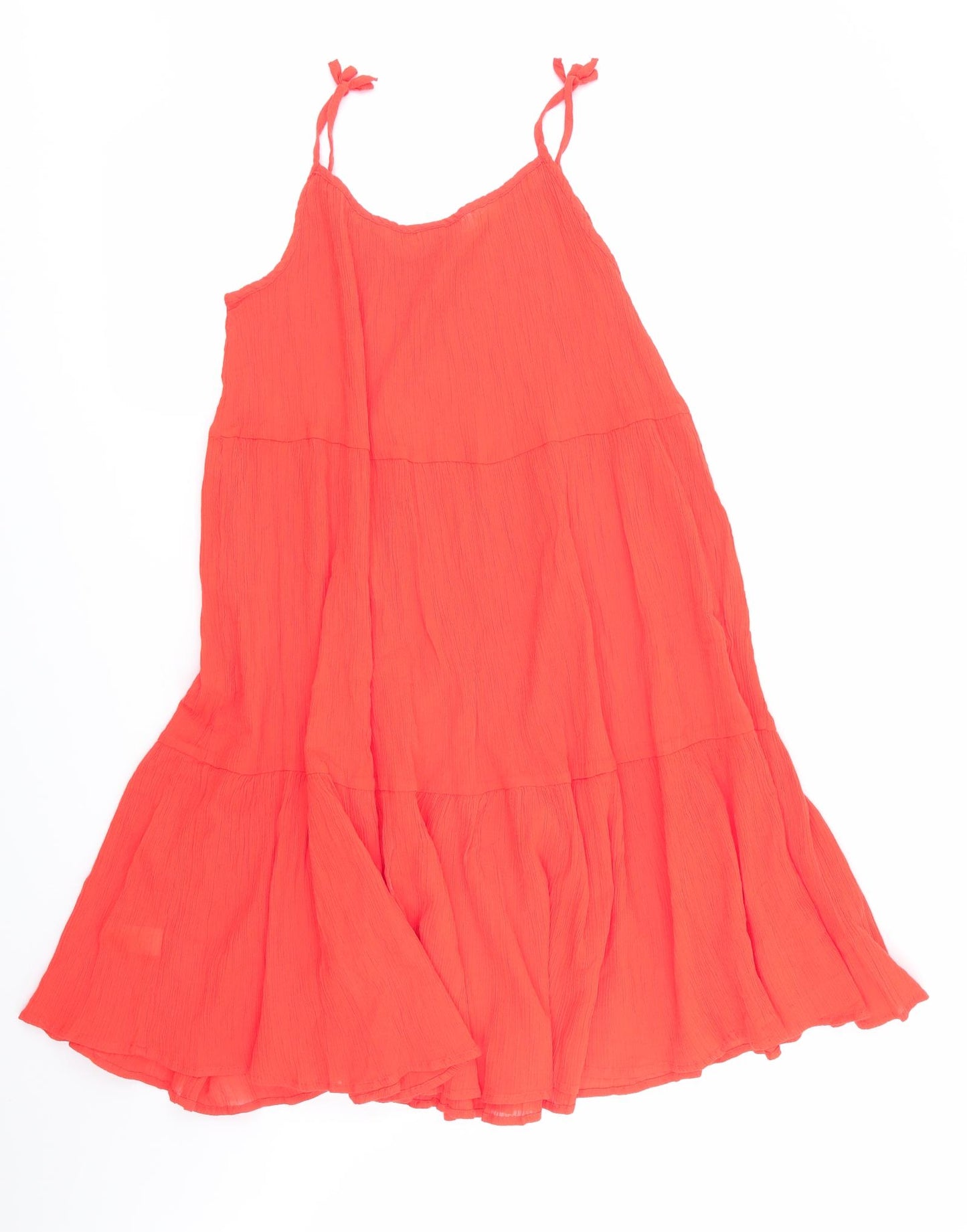 NEXT Girls Orange   Fit & Flare  Size 16 Years