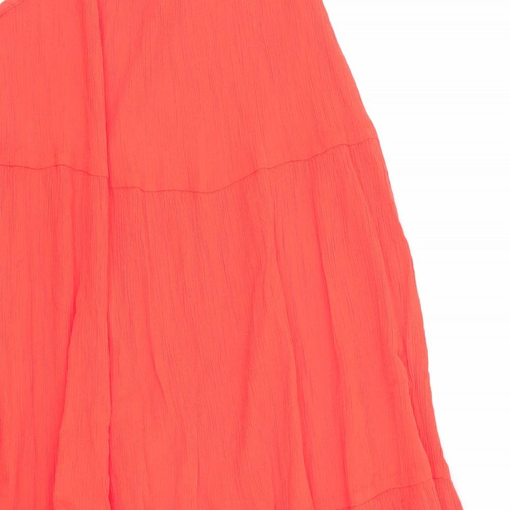 NEXT Girls Orange   Fit & Flare  Size 16 Years