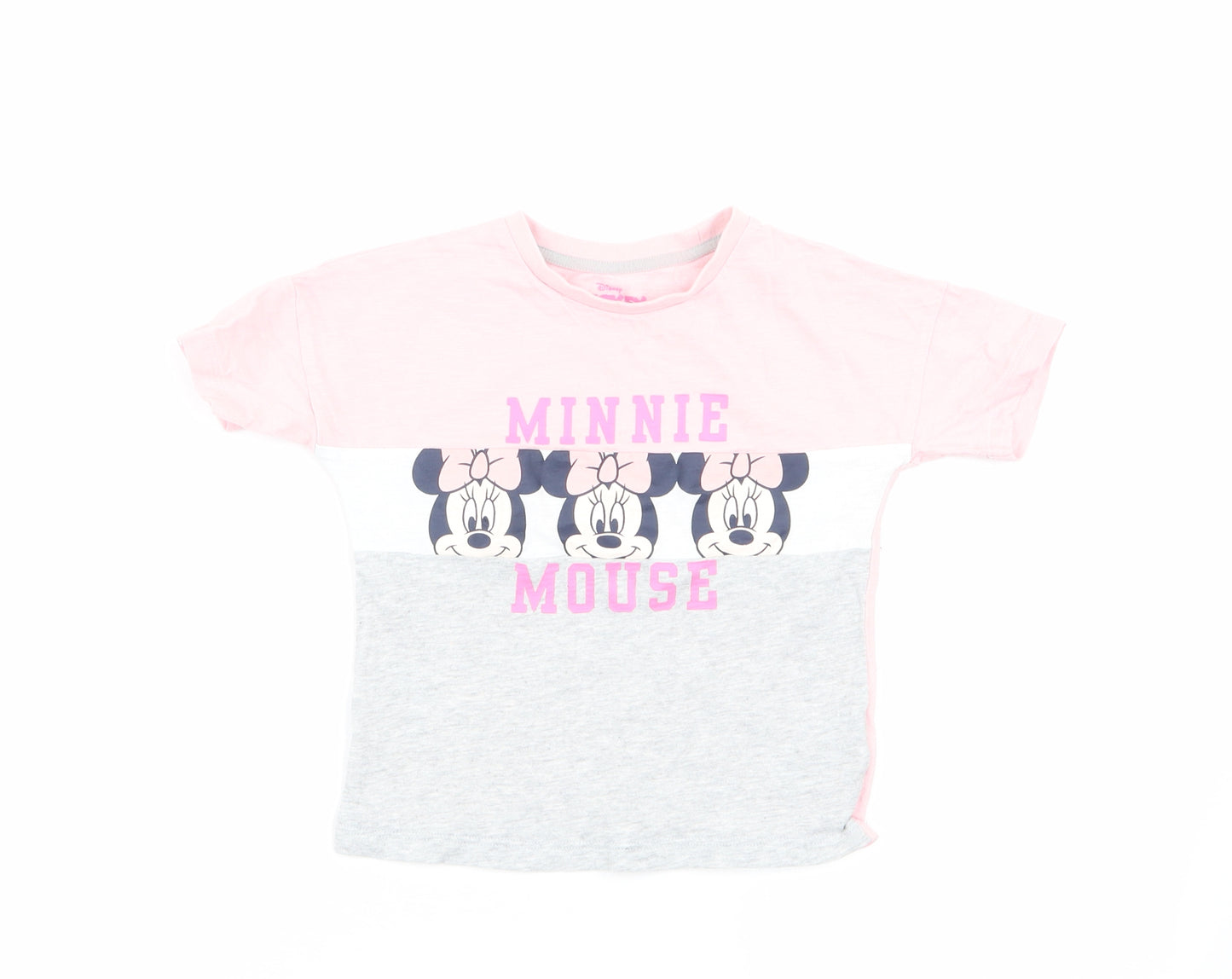 MICKEY AND FRIENDS Girls Multicoloured   Basic T-Shirt Size 2-3 Years