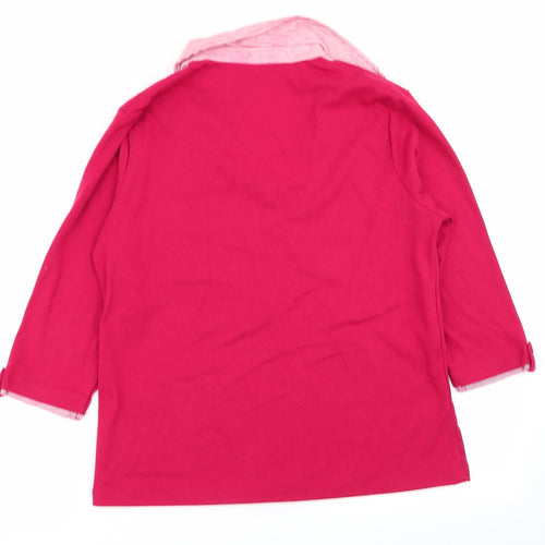 tigi Womens Red   Basic Polo Size 14