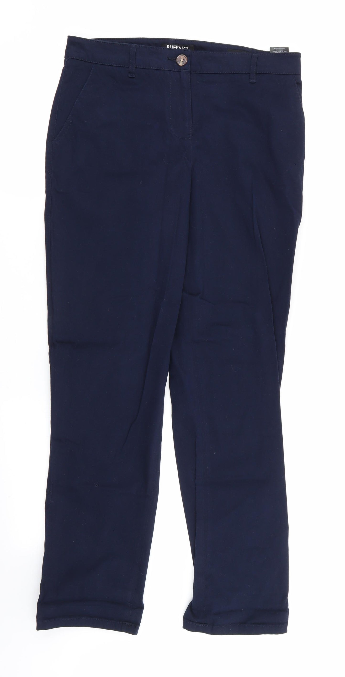 Buffalo Womens Blue   Chino Trousers Size 10 L30 in