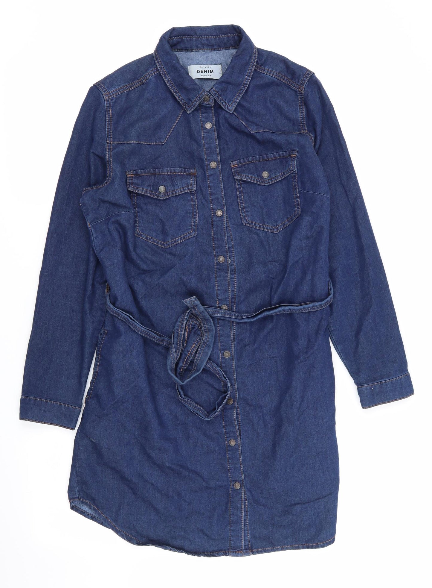 New Look Womens Blue   Fit & Flare  Size 12